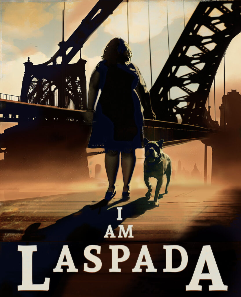 An illustration of a freelance writer and their dog in the 'I Am Legend' movie poster. The writer is depicted as the main character while their dog stands by their side. The image conveys the writer's creativity, imagination, and passion for creating engaging and thought-provoking content. The poster is a perfect representation of the writer's personality and their readiness to take new challenges.